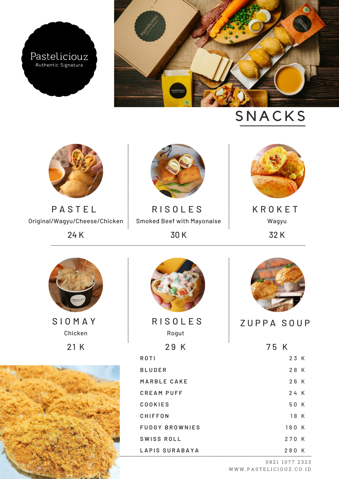 menu pasteliciouz
